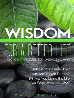 cover image of Wisdom for a Better Life